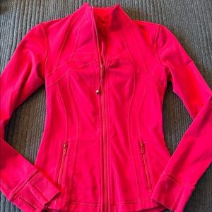Hot pink lululemon define jacket size 4